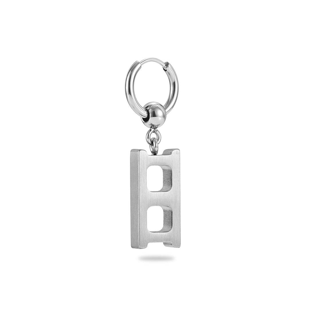 Concrete Charm Earring