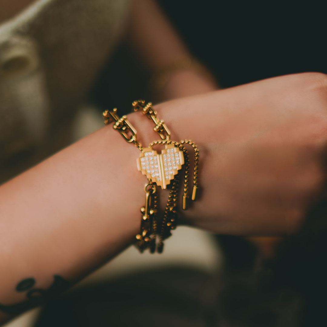 Digital Love Bracelet Set